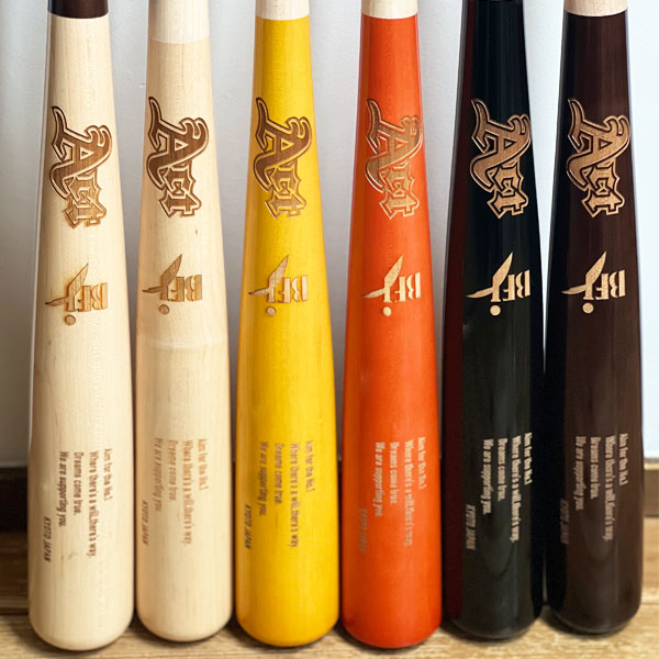 野球 硬式木製バット レーザー刻印 メイプル 83cm 84cm 85cm 86cm 硬式