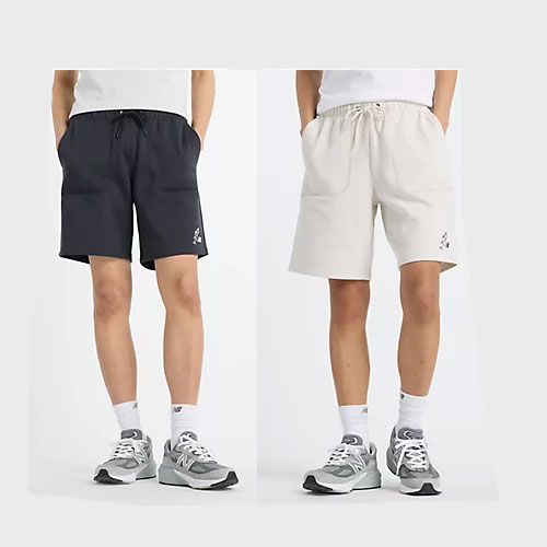 大谷翔平 パンツ ニューバランス Shohei Signature Fleece 9″ Short フリースショートパンツ MS51730 ウェア 一般 大人 3206