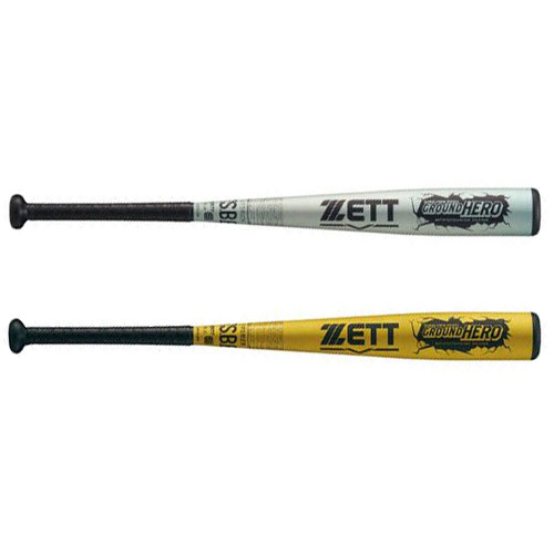 少年軟式 軟式バット ZETT 軟式 アルミバット グランドヒーロー BAT74576C 少年 ジュニア