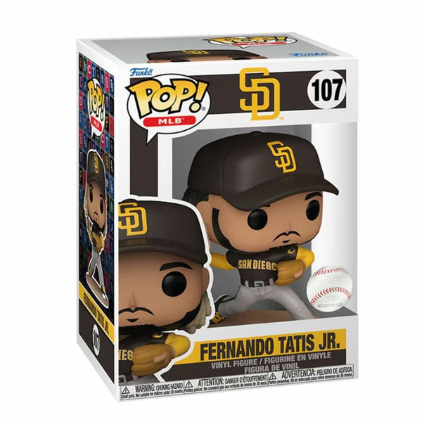 FERNANDO TATIS JR. フェルナンド タティス Jr. バブルヘッド人形 フィギュア ファンコ Funko Pop 人形 サンディエゴ パドレス Bobblehead MLB 野球 メジャーリーグ 大リーグ グッズ