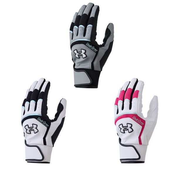野球 アンダーアーマー 手袋 バッティング手袋 UAヤード プロ バッティンググローブ 両手用 6001314 underarmour 野球用品