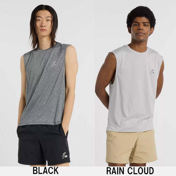 大谷翔平 ニューバランス ノースリーブ シグネチャー ロゴ シャツ