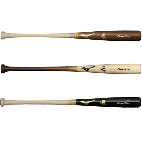 ミズノ 硬式用木製バット 硬式バット 木製バット グローバルエリート 村上型 近藤型 栗原型 大学生 一般 大人 硬式野球 1CJWH224