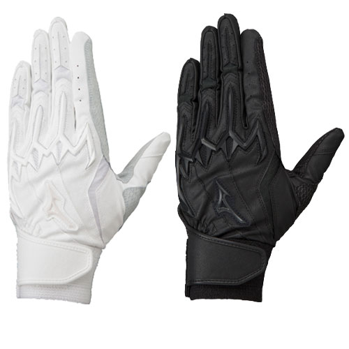 ミズノプロ 野球用 バッティング手袋 高校野球ルール対応 シリコンパワーアークLI W-Leather 1EJEH501 MIZUNO