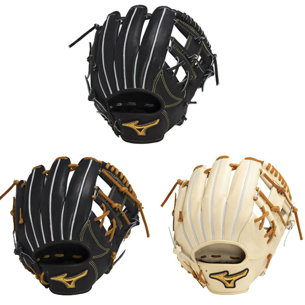 ミズノプロ 硬式グローブ 内野手用 ミズノ MIZUNO 硬式グラブ 内野 右投げ 1AJGH10703 限定皮革 プレキシーエリートレザー 硬式 野球 グローブ 一般 大人
