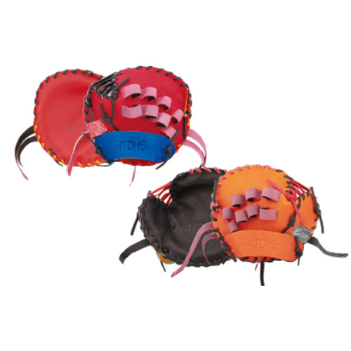 トレーニンググラブ ATOMS アトムズ TRY キャッチターゲット カラー選択不可 トレーニングミット 野球 硬式 軟式 大人 少年 ジュニア