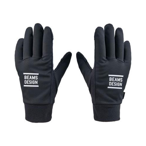 野球 手袋 ゼット ビームス デザイン 防寒 手袋 フリース 両手組 トレーニング手袋 BG51114BD ブラック