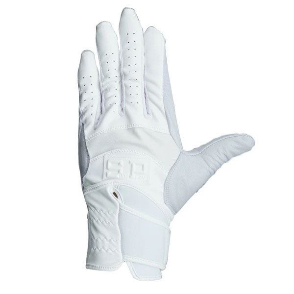 野球 バッティング手袋シュアプレイ バッティンググローブ 硬式野球 軟式野球 ソフトボール 両手 SBA153S 高校野球対応 野球用品 大人 ホワイト ウォッシャブル
