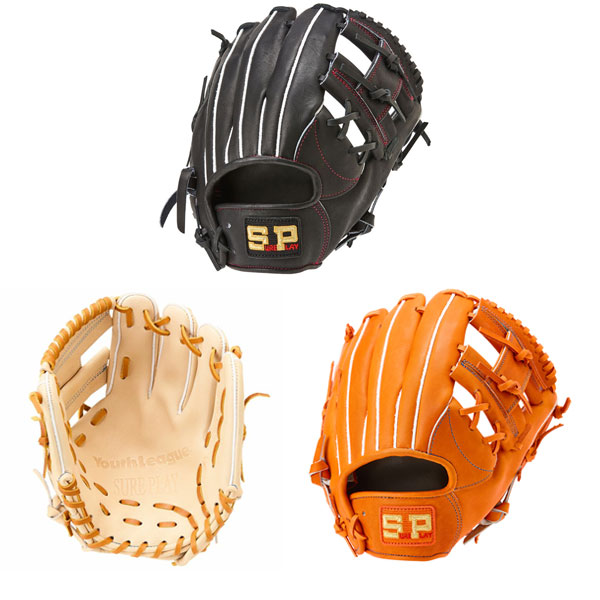 野球 シュアプレイ 少年用 ジュニア 軟式グローブ グラブ オールラウンド用 L SBG-YL425L sureplay 野球用品