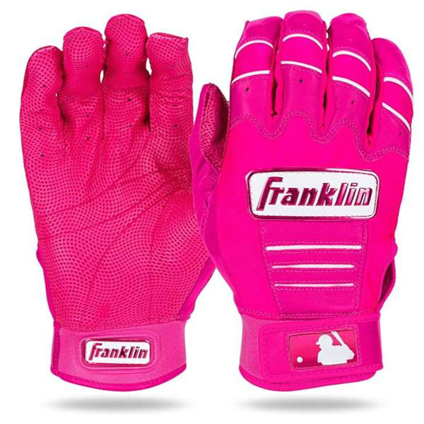 フランクリン Flanklin バッティング手袋 両手 CFX PRO HI-LITE バッティンググローブ 野球 硬式野球 軟式野球 草野球 大人 一般 ピンク 20897
