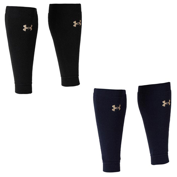 アンダーアーマー UAレッグウォーマー 2枚入り 1368891 保温性 吸汗速乾 アクセサリー 防寒グッズ 冬用 寒さ対策 試合 冬練 秋冬 防寒 黒 一般 大人 草野球