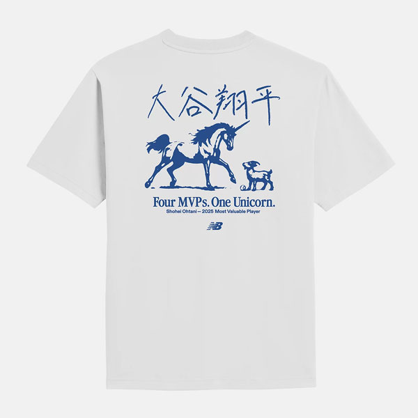 大谷翔平 MVP ニューバランス Shohei Ohtani Unicorn T-Shirt 2025 T