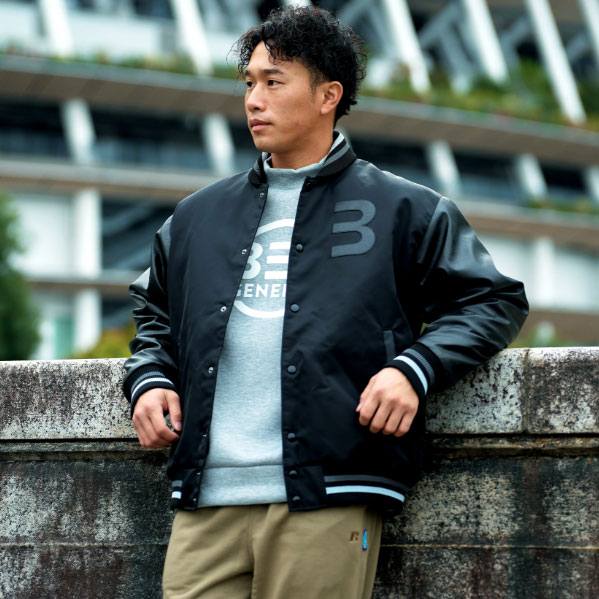 野球 ジャケット ベンゼネラル BEN GENERAL スタジアムジャケット メンズ ユニセックス BG5AT70090 冬物 野球ウェア 上 かっこいい おしゃれ アウター