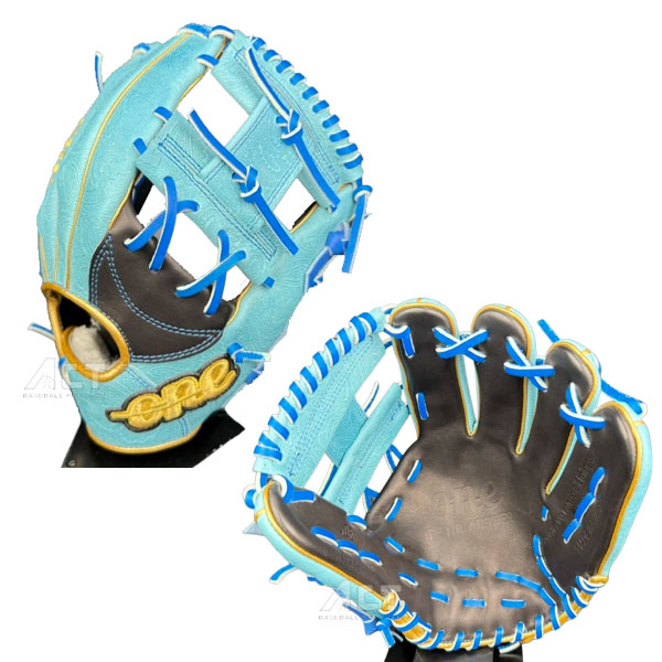 ONE OF THE ANSWER グローブ ONE 硬式軟式グラブ 硬式グローブ 軟式グローブ 内野手用 内野 ブルー 硬式野球 軟式野球 大人 一般 スポーツアクト