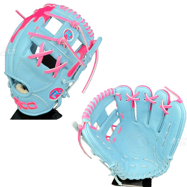 Rico Sports 軟式グローブ オールラウンド用 内野手用 軟式グラブ 右投げ RJ-0007 軟式 野球 グローブ 一般 大人 リコスポーツ