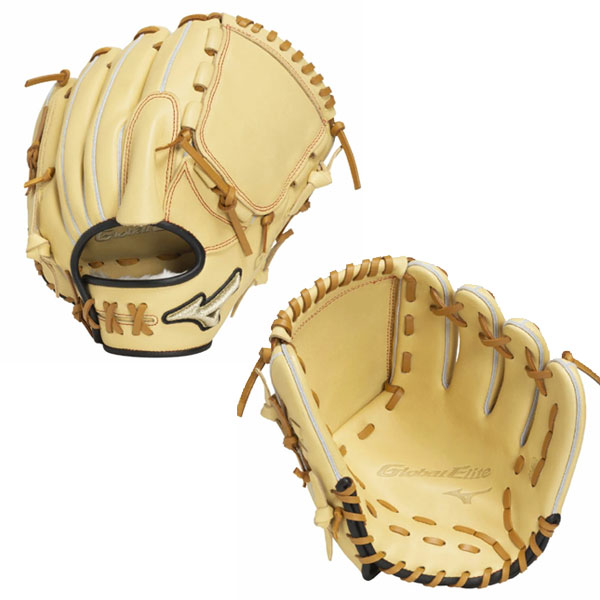 野球 ミズノ 少年軟式用 グローバルエリート プロフェッショナルセレクション 宮城型 サイズM 投手用 1AJGY33011 グローブ