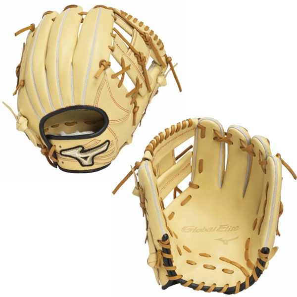 野球 ミズノ 少年軟式用 グローバルエリート プロフェッショナルセレクション 長岡型 内野手用 1AJGY33023 ジュニア サイズL
