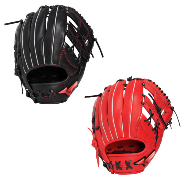 野球 ミズノ 少年軟式用 WILL DRIVE RED ウィルドライブ レッド オールラウンド用 1AJGY34610 ジュニア オールラウンド用 サイズM