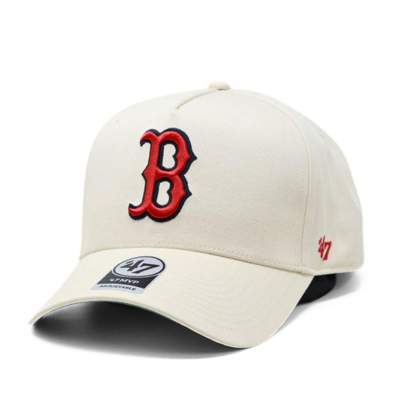47 ボストンレッドソックス 帽子 キャップ ヒッチ フォーティーセブン BOSTON RED SOX BACK ARCH MVP DT CAP NATURAL BAMDT02GWP ナチュラル ボストン レッド ソックス MLB メンズ レディース 大人 一般