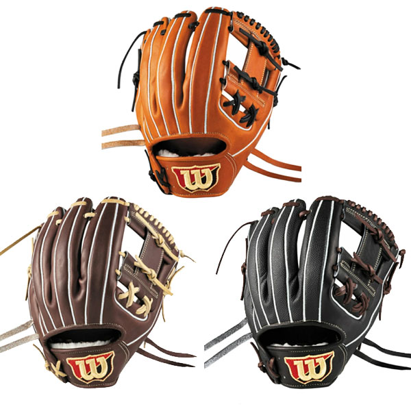 野球 ウィルソン 硬式グローブ グラブ Wilson Staff DUAL 内野手用 86型 小指二本入れ対応 WBW102901 WBW102902 WBW102903