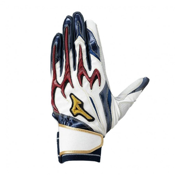 野球 バッティンググローブ 両手用 大人 ミズノプロ シリコンパワーアーク DI 勝色コレクション バッティンググラブ バッティング手袋 バッテ 1EJEA56801