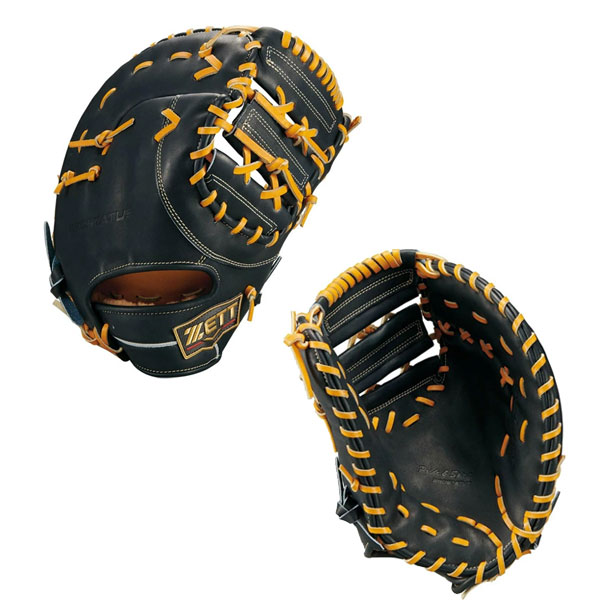 ゼット ZETT BPROF233SQ 硬式用ファーストミット 一塁手用 プロステイタス SE 小指2本入れ設計 硬式ミット PROSTATUS 野球