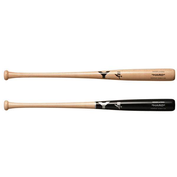 ヤナセ 硬式木製バット HARDシリーズ メイプル BFJマーク入り バット 硬式用 木製バット YHM-110 ミドルバランス