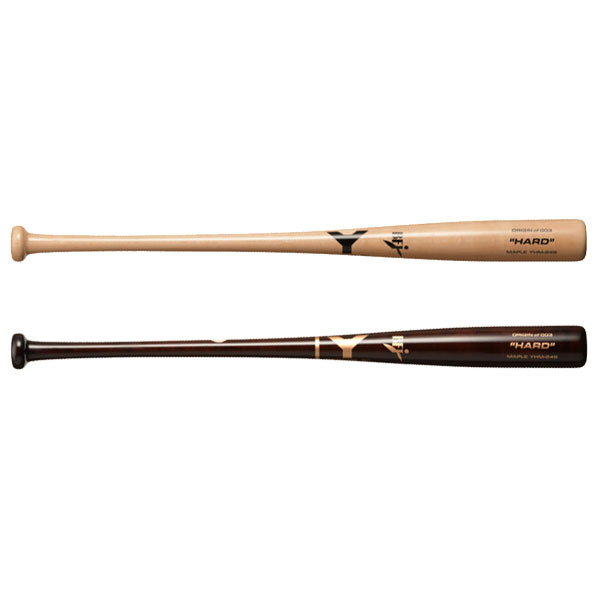 ヤナセ 硬式木製バット HARDシリーズ メイプル BFJマーク入り バット 硬式用 木製バット YHM-248 セミトップバランス