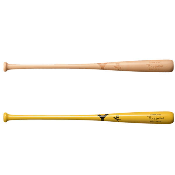 ヤナセ Yバット 硬式木製バット HANDSPLIT 北米メイプル BFJマーク入り バット 硬式用 木製バット YUM-010 ナチュラル
