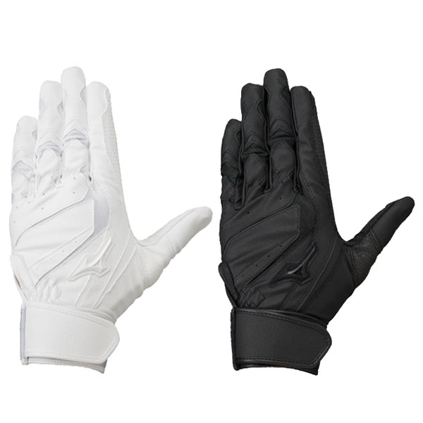 ミズノ 野球用 バッティング手袋 ウィルドライブ ブルー 高校野球ルール対応 水洗い可 1EJEH245 MIZUNO