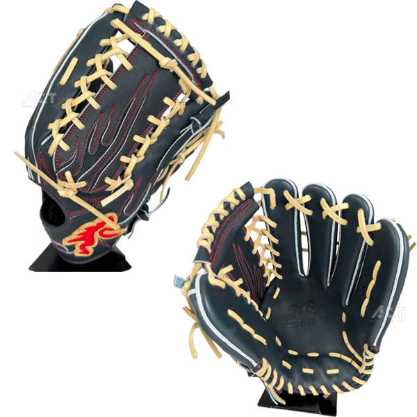 ryu グローブ 硬式グラブ 硬式グローブ 外野手用 RYU リュウ 高校野球対応 701型 Mブラック 硬式野球 大人 一般 スポーツアクト