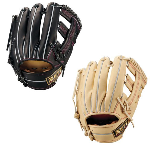 ゼット ZETT BPROG265S 硬式用グラブ 二塁手・遊撃手用 プロステイタス SE 吉川タイプ 挟み捕り 内野手用 硬式グラブ グローブ PROSTATUS 野球