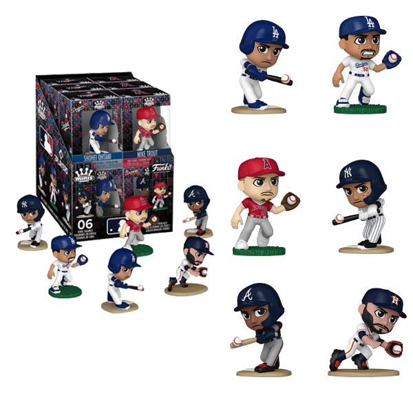 人形 フィギュア ミニビニールフィギュア Funko Pop 人形 グッズ MLB 野球 メジャーリーグ 大リーグ MLB Mini Vinyl Figures