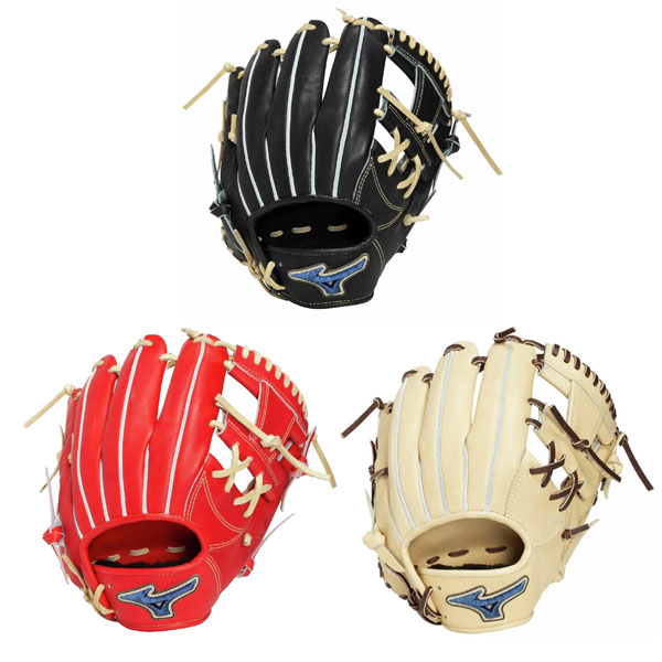 ミズノ 硬式グローブ グローバルエリート PRO 内野手用 GE-D6 サイズ9 右投げ 内野手用 1AJGH34333 野球 野球グローブ