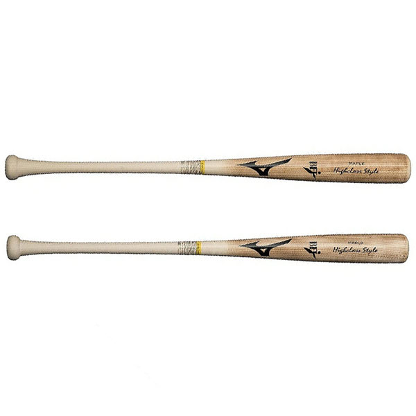 ミズノ 野球 バット 硬式木製バット MIZUNO ハイクラススタイル メイプル 84cm 85cm 透明焼き×生地出し 1CJWH20484 1CJWH20485