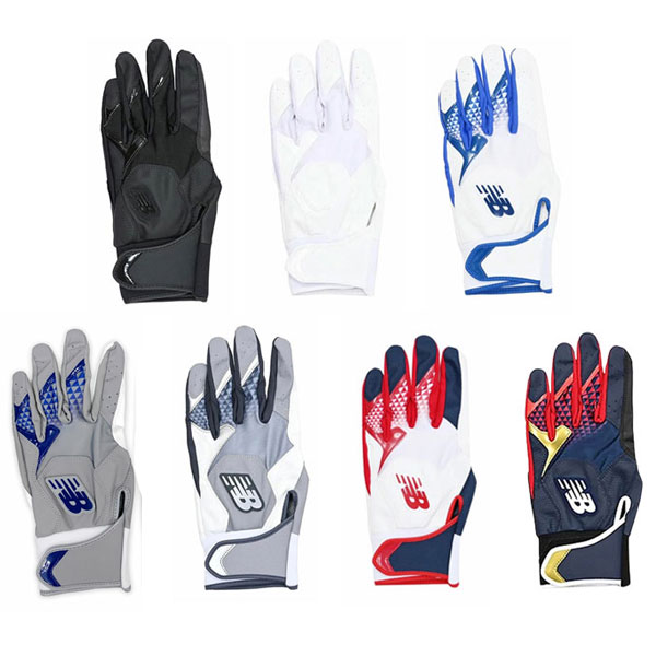 野球 バッティンググローブ 両手 NEW BALANCE ニューバランス LAG45604 大人用 一般用 野球手袋 バッ手 打撃用 吸汗速乾 UVプロテクション ウォッシャブル 2986