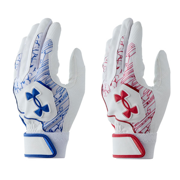野球 大人 両手用 アンダーアーマー UNDER ARMOUR UAクリーンアップ バッティンググローブ 6001310 手袋 手ぶくろ 一般