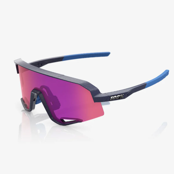 100%（ワンハンドレッド）60057-10017 Satin Storm Metallic Purple Mirror Lens サングラス スレンデール