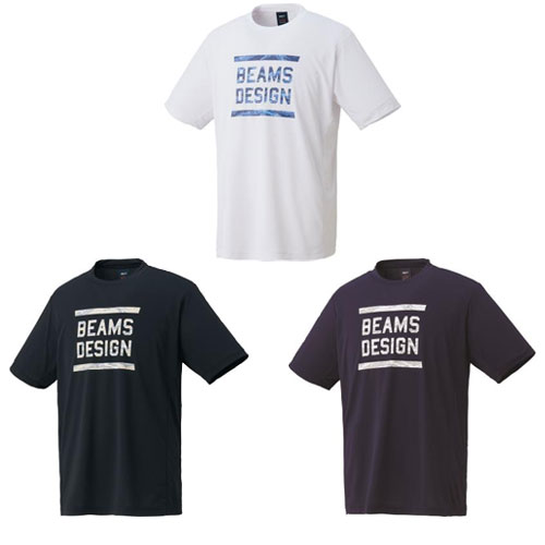 野球 Tシャツ メンズ ゼット ビームス デザイン Tシャツ 半袖 吸水速乾 おしゃれ かっこいい ZETT BEAMS DESIGN 野球用品 トレーニング BOT77115