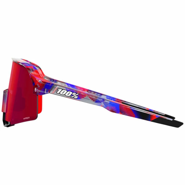 【希少】SBDシングレットLサイズ　2019夏限定色 100%（ワンハンドレッド） サングラス S3 FDJ Gloss Translucent Red