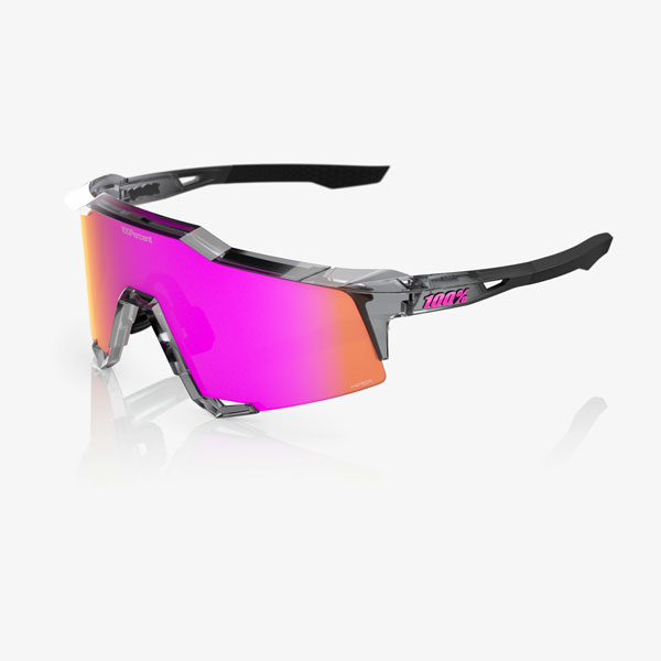 100%（ワンハンドレッド） サングラス　SPEEDCRAFT MLB Authentic Polished Translucent Grey HiPER® Vital Pink Mirror Lens 60007-10078