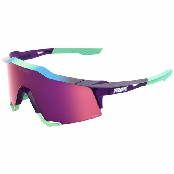100%（ワンハンドレッド） サングラス SPEEDCRAFT Ha-Seong Kim Electric Purple HiPER® Dark Purple Mirror Lens 61007-10002