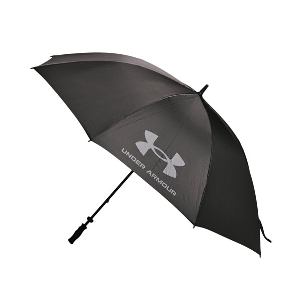 アンダーアーマー UNDER ARMOUR 雨傘 UAゴルフ シングルキャノピー アンブレラ 6020251 傘 雨傘 スポーツ ゴルフ 応援 観戦 アウトドア レジャー ブラック