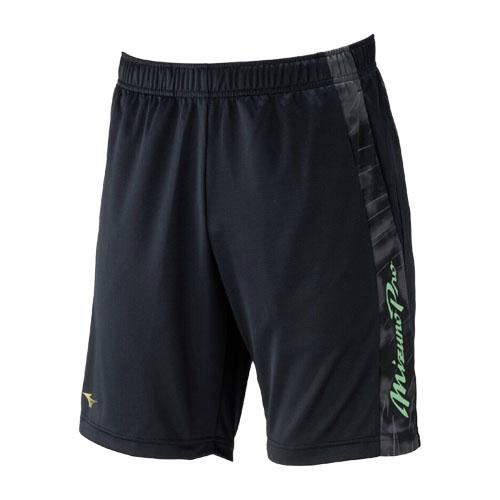 野球 トレーニングウェア ミズノ ミズノプロ ソーラーカット ハーフパンツ ブラック MIZUNO トレーニング 練習着 野球ウェア 半ズボン 大人 12JDDP81