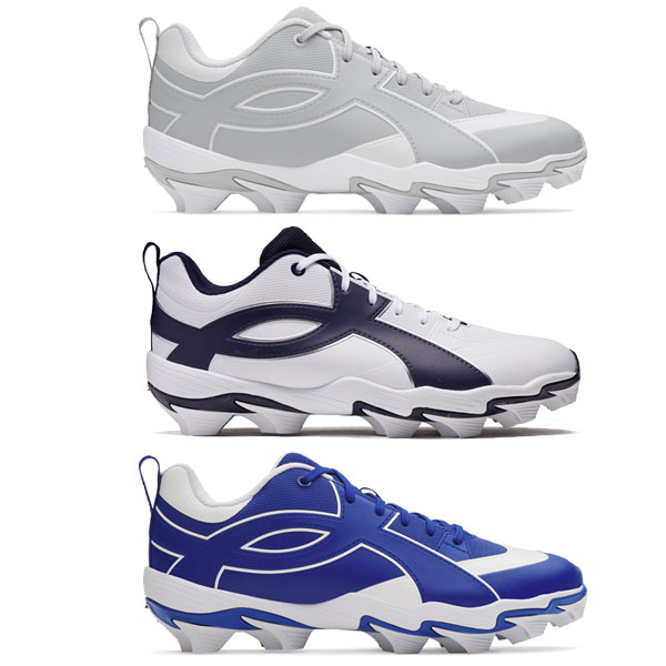 アンダーアーマー UNDER ARMOUR メンズ UAリードオフ アイコン ロー RM Baseball スパイク 野球 6010138 部活 靴 ベースボール クッション フィット ラバー