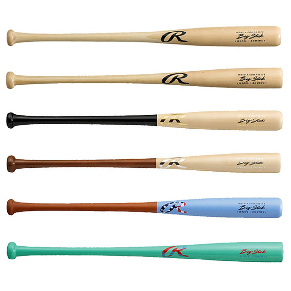 野球 バット トレーニングバット 木製 合竹 メイプル 大人 ローリングス Rawlings ラミ マスコットバット BHW5WC 83cm 84cm 85cm