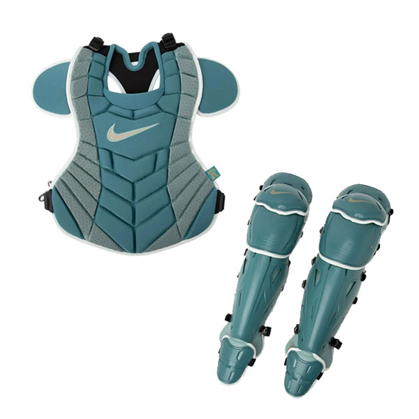 NIKE ナイキ 防具 硬式用 キャッチャー プロテクター レッグガード セット NIKE DIAMOND ELITE CHEST PROTECTOR BA3020 BA3025 377